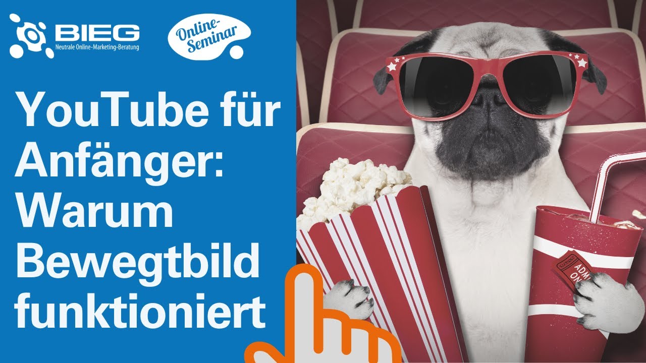 YouTube:YouTube für Anfänger: Warum Bewegtbild funktioniert