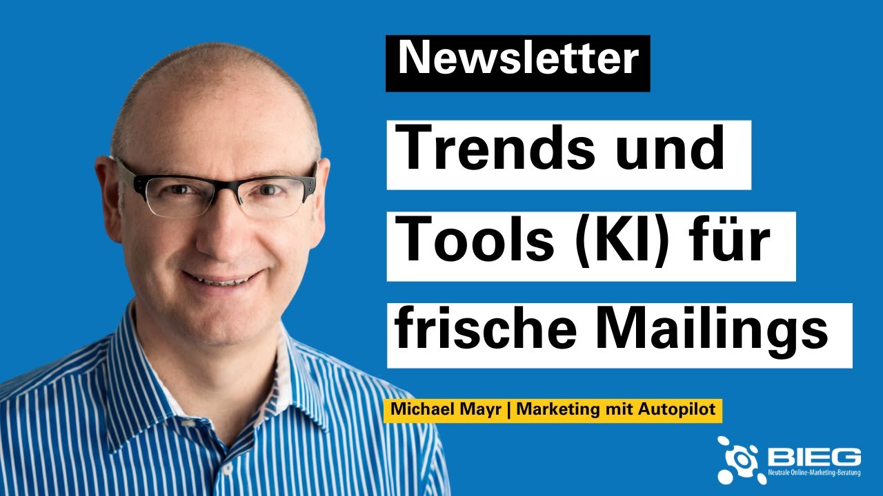 YouTube:Newsletter never die - Die wichtigsten Trends für lebendige Mailings