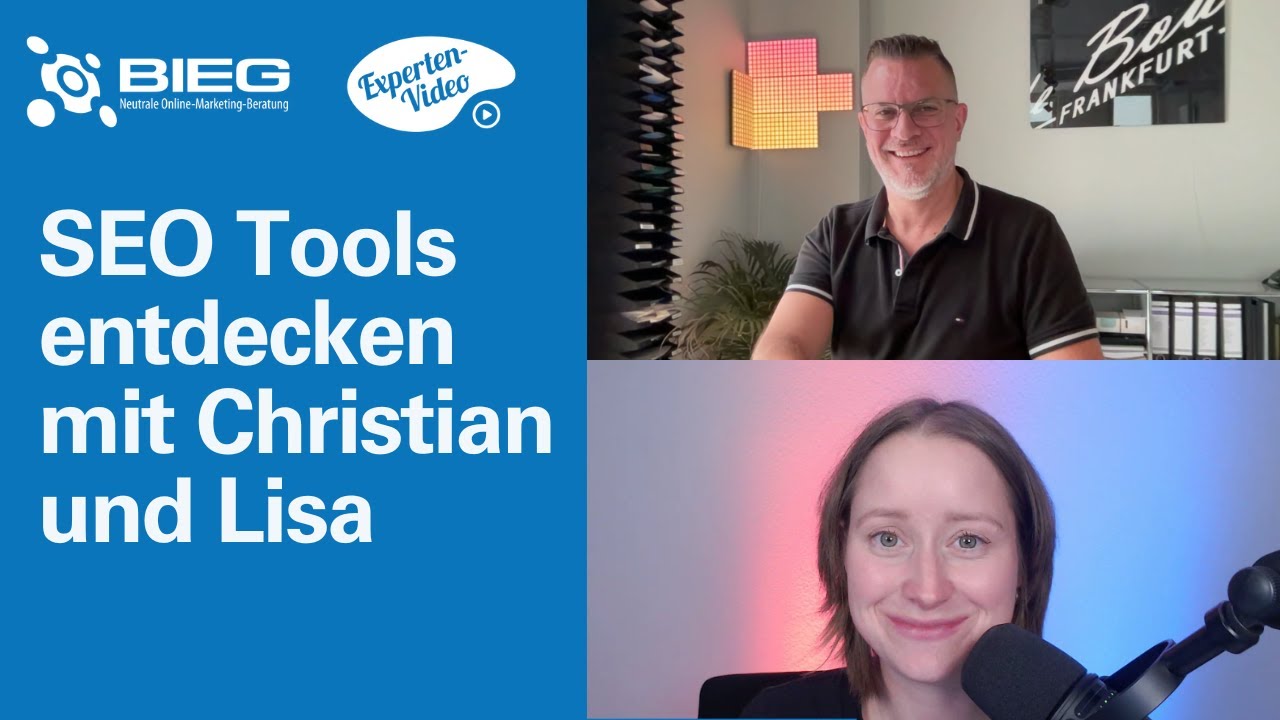 YouTube:SEO-Tools mit Christian und Lisa